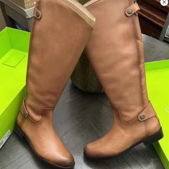 Sam Edelman Women's Mikala Tall Riding Boots (WIDE CALF) - Picture 5 of 7